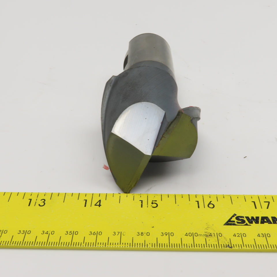 Cleveland 2" Diam. 2 Flute Spiral Center Cutting End Mill 1-1/4" Shank 2" LOC
