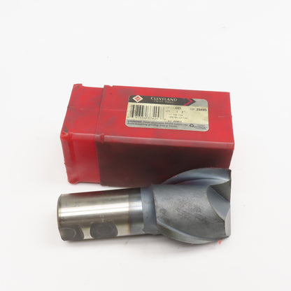 Cleveland 2" Diam. 2 Flute Spiral Center Cutting End Mill 1-1/4" Shank 2" LOC