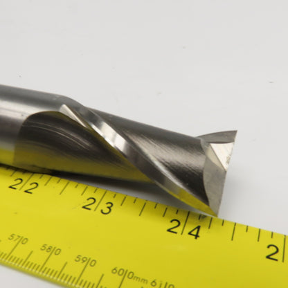 Hertel 1" Diam 2 Flute Spiral Double Ended End Mill 5.567 Lead 1-3/4" LOC