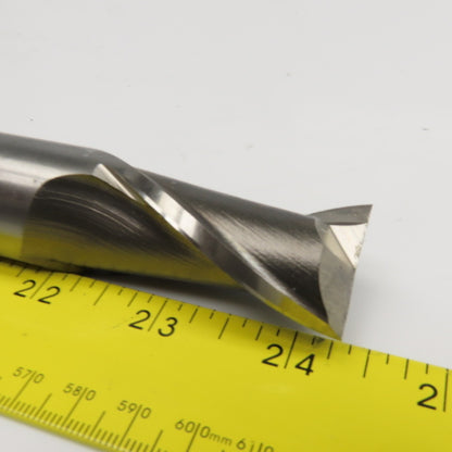 Hertel 1" Diam 2 Flute Spiral Double Ended End Mill 5.567 Lead 1-3/4" LOC