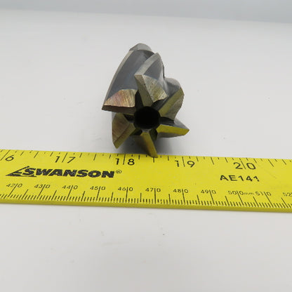 1-7/16" Diam. 6 Flute Spiral End Mill 1" Shank 3" LOC 6-1/4" OAL