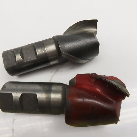 2" Diam. 2 Flute Spiral End Mill 1-1/4" Shank 2" LOC 4-1/4" OAL Lot Of 2