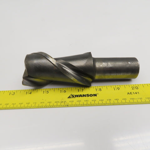 2" Diam. 2 Flute Spiral End Mill 1-1/4" Shank 3-1/2" LOC 6" OAL