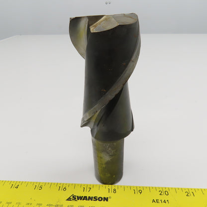 2" Diam. 2 Flute Spiral End Mill 1-1/4" Shank 3-1/2" LOC 6" OAL