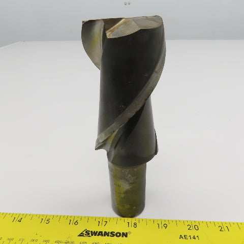 2" Diam. 2 Flute Spiral End Mill 1-1/4" Shank 3-1/2" LOC 6" OAL