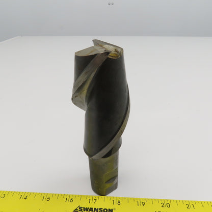2" Diam. 2 Flute Spiral End Mill 1-1/4" Shank 3-1/2" LOC 6" OAL
