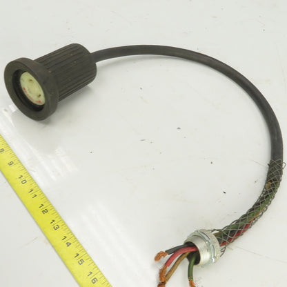Hubbell 30A 480V 4 Blade Grounded Prewired Machine Cord Female Pigtail
