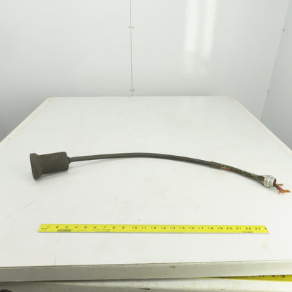 Hubbell 30A 480V 4 Blade Grounded Prewired Machine Cord Female Pigtail