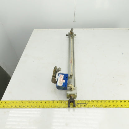 Milwaukee Model A-72 Hydraulic Cylinder 2" Bore 26" Stroke 5/8" Rod 250 PSI