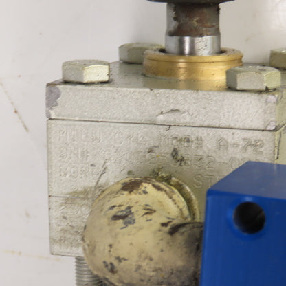 Milwaukee Model A-72 Hydraulic Cylinder 2" Bore 26" Stroke 5/8" Rod 250 PSI