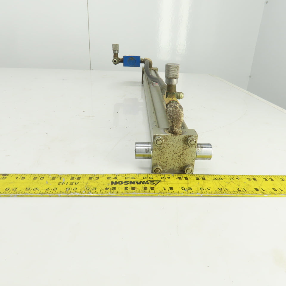 Milwaukee Model A-72 Hydraulic Cylinder 2" Bore 26" Stroke 5/8" Rod 250 PSI