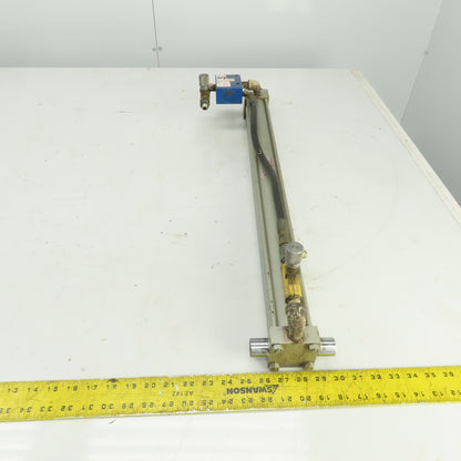 Milwaukee Model A-72 Hydraulic Cylinder 2" Bore 26" Stroke 5/8" Rod 250 PSI