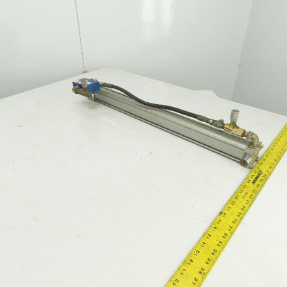 Milwaukee Model A-72 Hydraulic Cylinder 2" Bore 26" Stroke 5/8" Rod 250 PSI