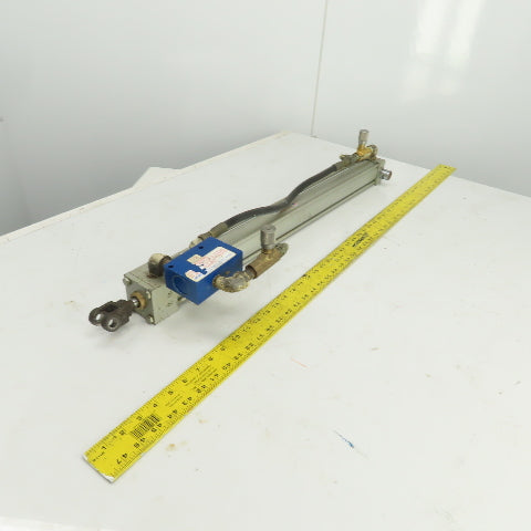 Milwaukee Model A-72 Hydraulic Cylinder 2" Bore 26" Stroke 5/8" Rod 250 PSI
