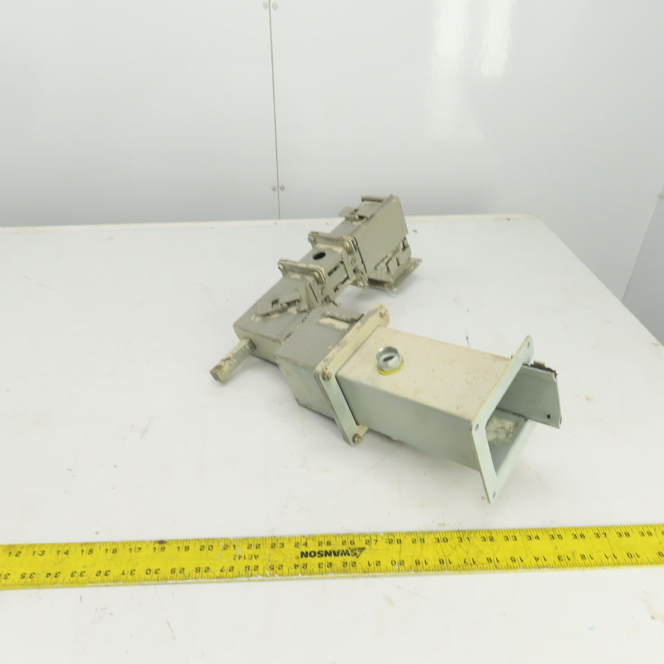 Hoffman 90° Electrical Trough Wireway Flanges 5-3/8" x 5-3/8"