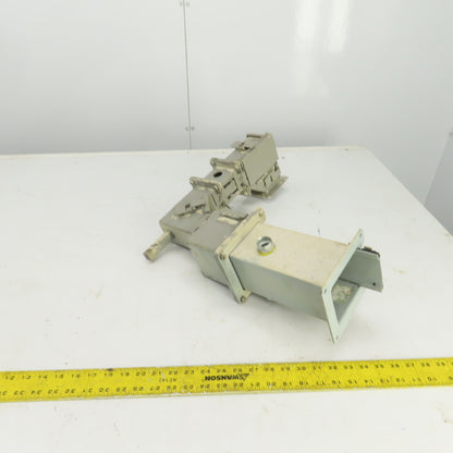 Hoffman 90° Electrical Trough Wireway Flanges 5-3/8" x 5-3/8"