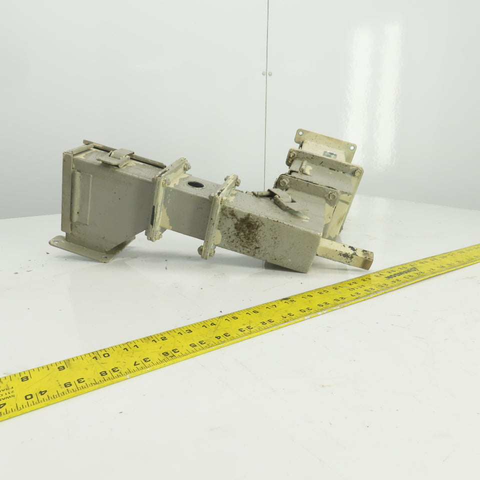 Hoffman 90° Electrical Trough Wireway Flanges 5-3/8" x 5-3/8"