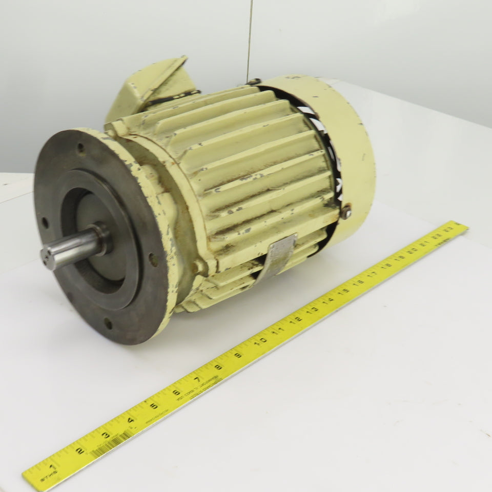 Fuji MPF2097G 1.5KW Induction Motor 1500/6000RPM 208V 7.8A 3PH 90L Frame