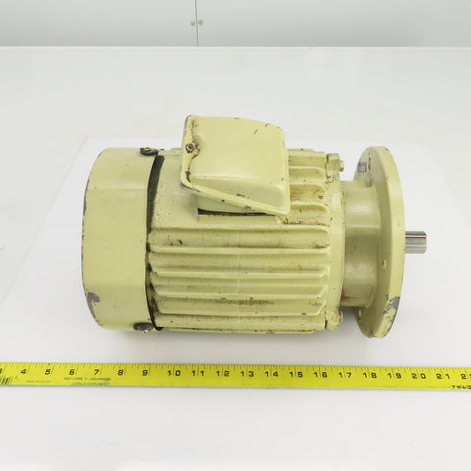 Fuji MPF2097G 1.5KW Induction Motor 1500/6000RPM 208V 7.8A 3PH 90L Frame