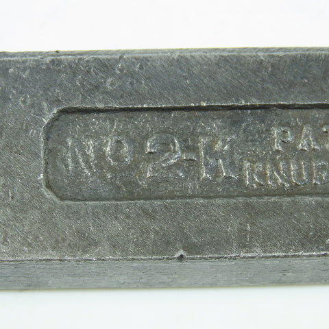 Armstrong No. 2-K Lathe Knurling Tool Holder USA