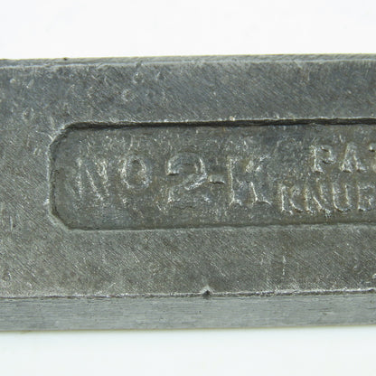 Armstrong No. 2-K Lathe Knurling Tool Holder USA