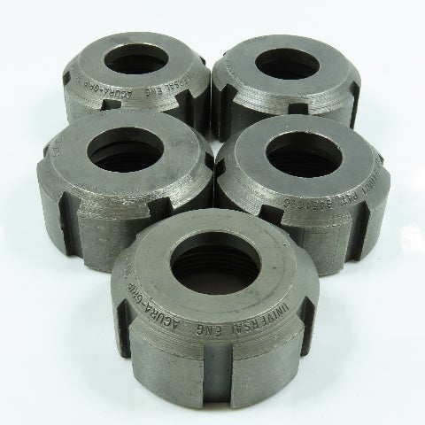 Universal Engineering 901001 Acura Grip Collet Nut 1" Capacity Lot of 5