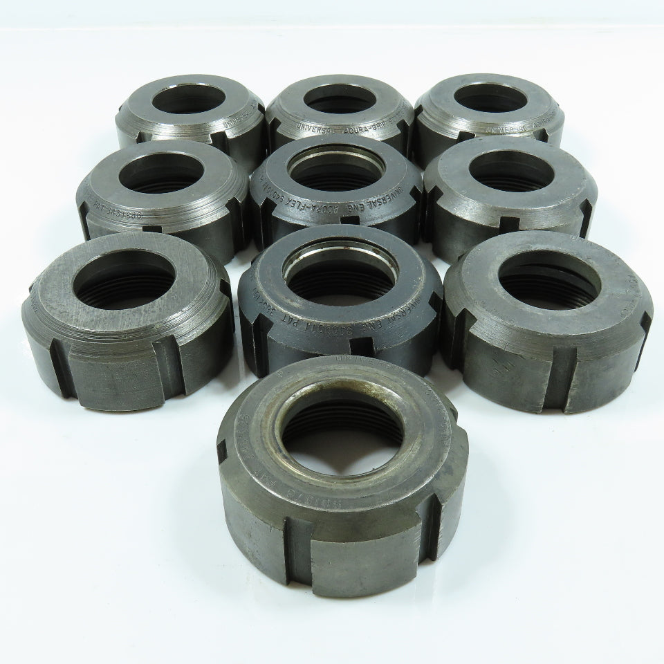 Universal Engineering 901376 Acura Grip Collet Nut 1-3/8" Capacity Lot of 10