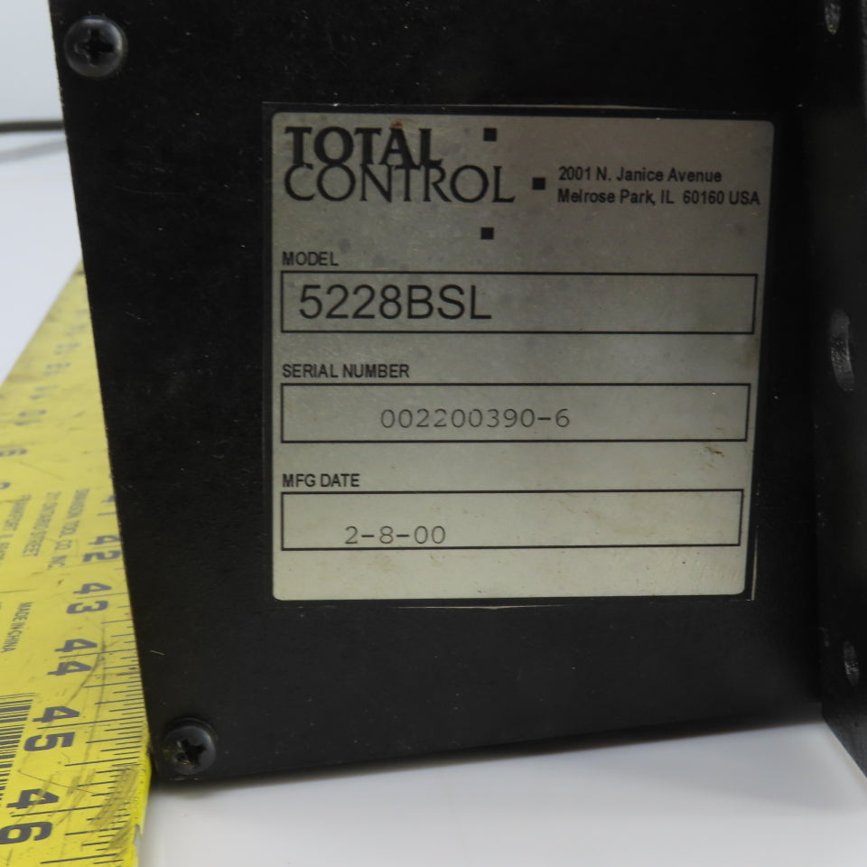Total Control 5228BSL Numeric Display 115V 1PH