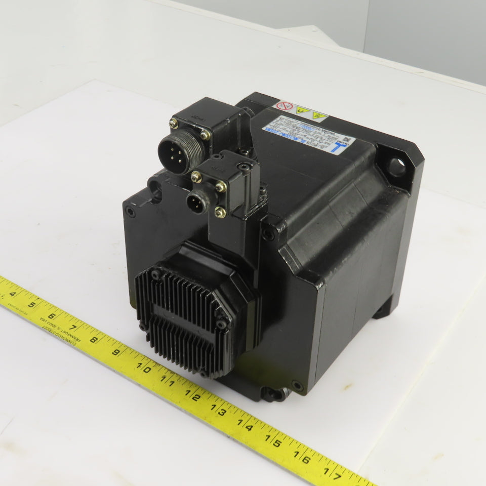 Okuma BL-MC100MJ-20SNA 2 KW AC Servo Motor 2000RPM 133V 9.80A 3PH