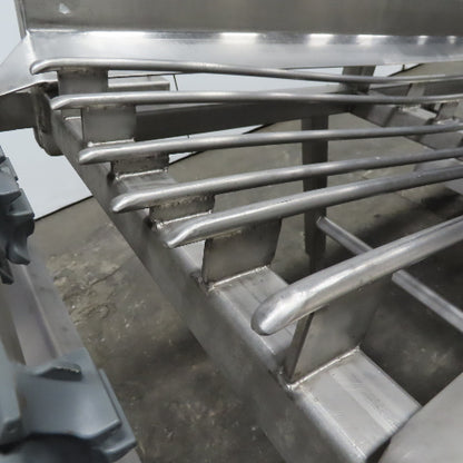 IMI 20" x 130" Stainless Steel Granular Discharge Conveyor 10FPM 3Ph