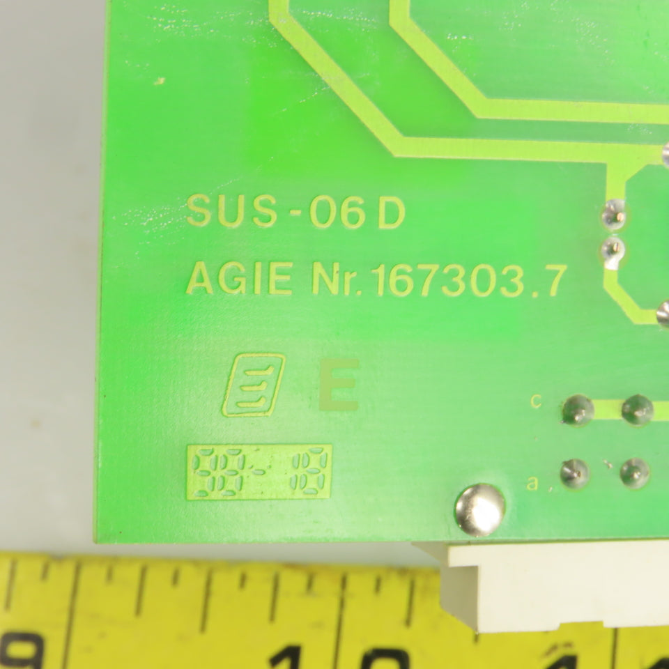 Agie NR.167303 SUS-06D Circuit Board Supply Stage