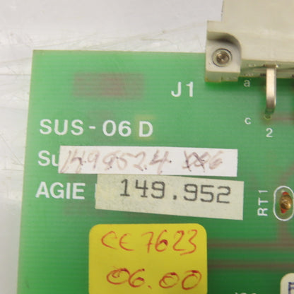 Agie NR.167303 SUS-06D Circuit Board Supply Stage