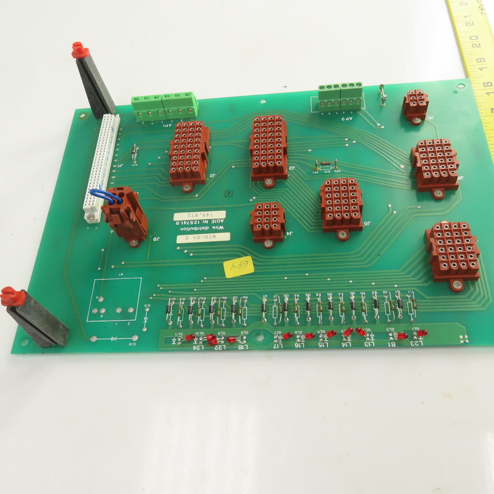 Agie Nr 125741.9 WID-05E 149.972 Wire Distribution Board