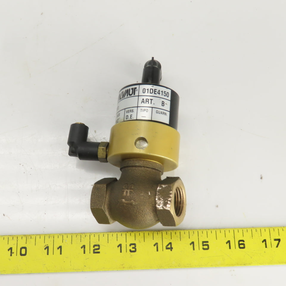 Valaut 01DE4150 ART.B Pneumatic Controlled Brass Valve 1/2"NPT