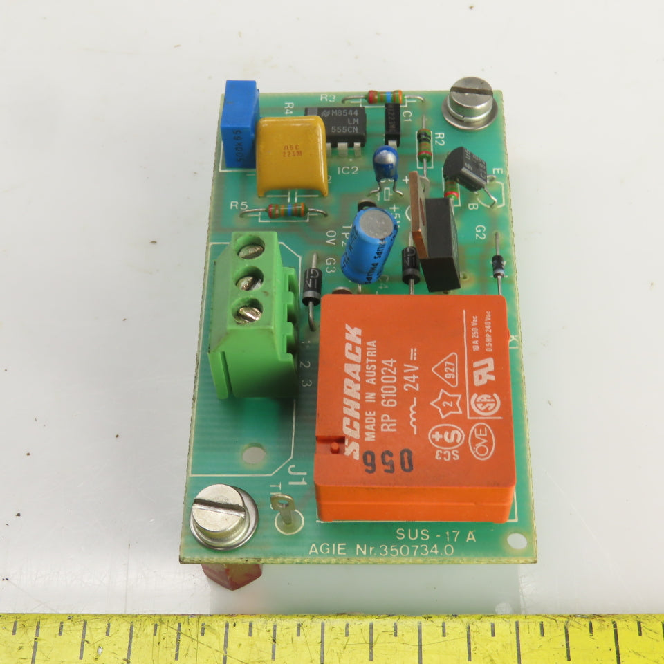 Agie Nr.350734.0 SUS-17A 162802 Supply Stage Board