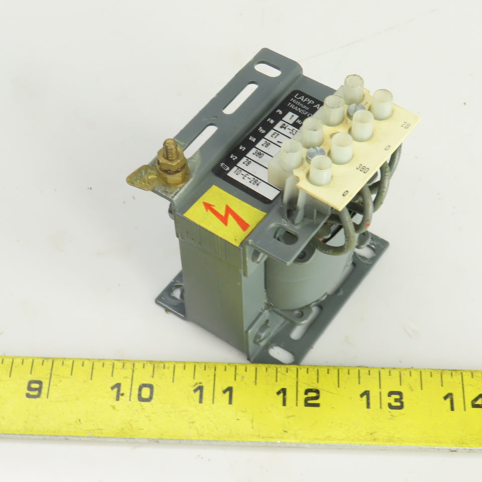 Lapp 84-5333 ET Hittnau Transformer TD-E-284 Pri 380V Sec 28V
