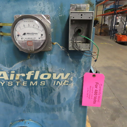 Air Flow 1200VOM-PG6-8" 1200 CFM Oil Mist Cabinet Collection System 480V 3Ph