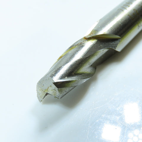 Daco CEMD-214 7/16" Cobalt Square End Mill Double End 2F 1/2" Dia Shank Lot of 6