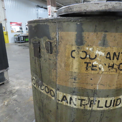 Clawson Tank Co. 330 Gallon Pneumatic Vacuum Coolant Cleanup Storage Tank