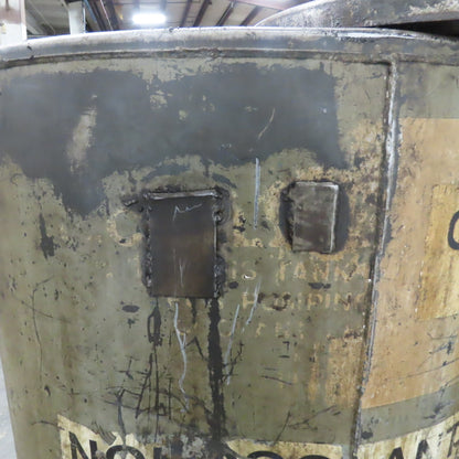 Clawson Tank Co. 330 Gallon Pneumatic Vacuum Coolant Cleanup Storage Tank