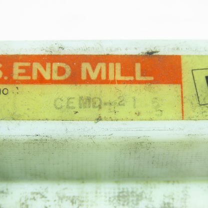 Daco CEMD 215 15/32" Cobalt Square End Mill Double End 2F 1/2" Dia Shank Lot/3