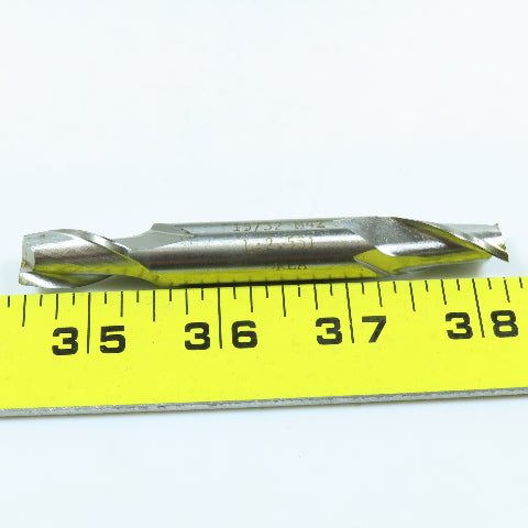 Daco CEMD 215 15/32" Cobalt Square End Mill Double End 2F 1/2" Dia Shank Lot/3