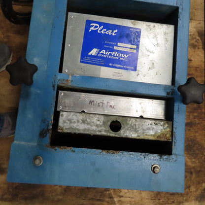 Airflow Systems MIST2-PG-0M Oil Mist Pac Filter Unit 3/4Hp 3Ph 208-220/480V