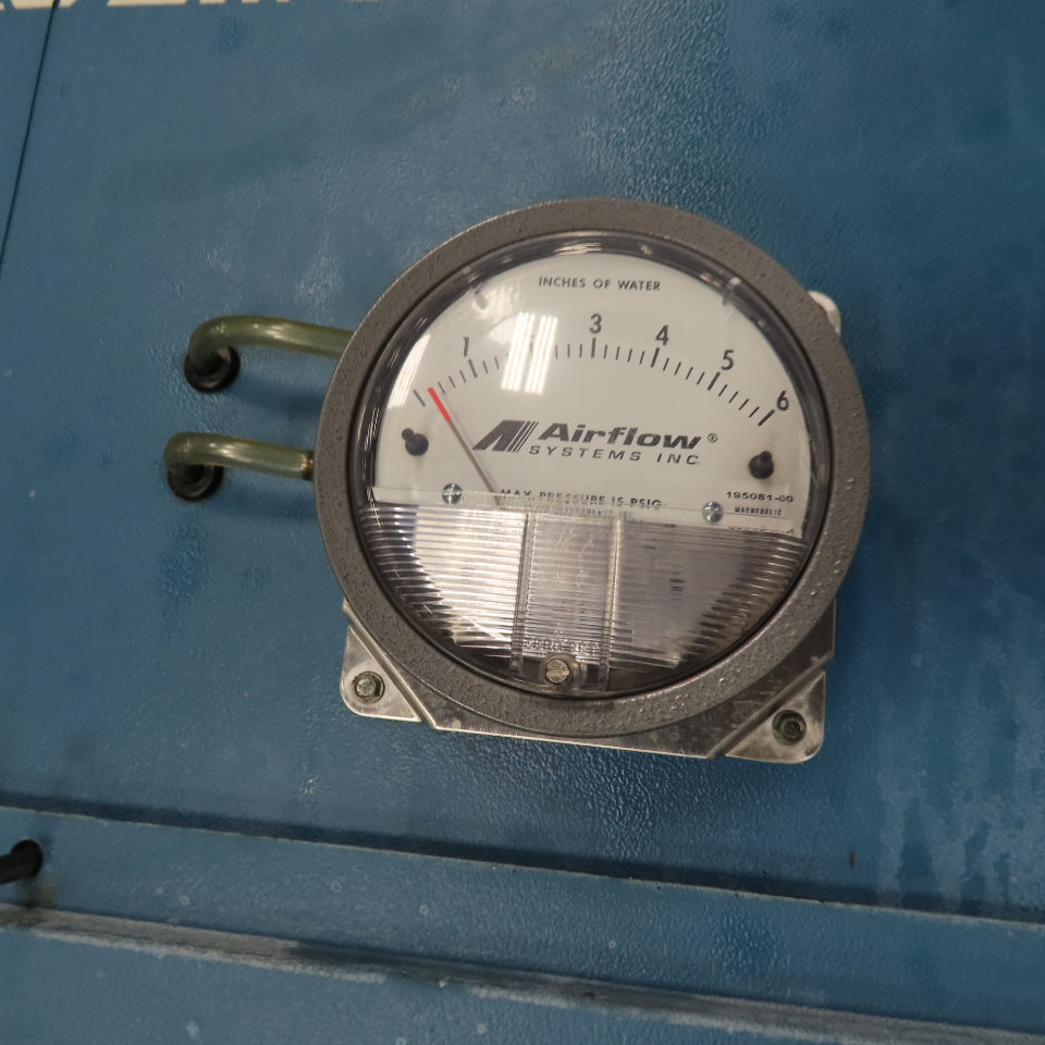 Airflow Systems MP14-PG6-STD Oil Mist Pac Filter Unit 3/4Hp 3Ph 208-220/480V