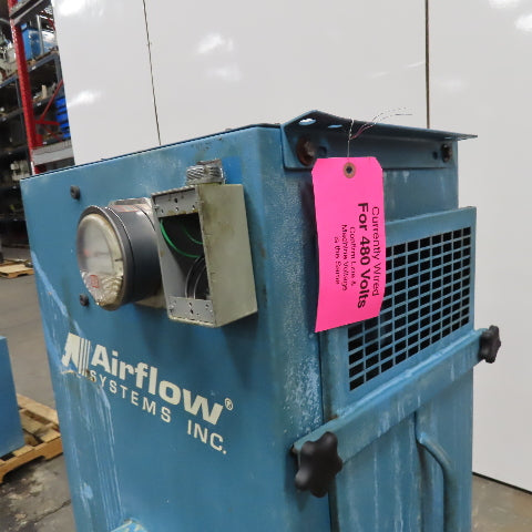 Airflow 1200 VOM-PG6-8" 1200 CFM Cabinet Mist Collector 1.5Hp 208-230/460V 3Ph