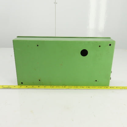 15-3/4" L x 8" W x 3" D Machine Mounted Electrical Enclosure W/Backplate