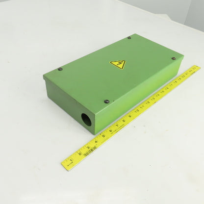 15-3/4" L x 8" W x 3" D Machine Mounted Electrical Enclosure W/Backplate