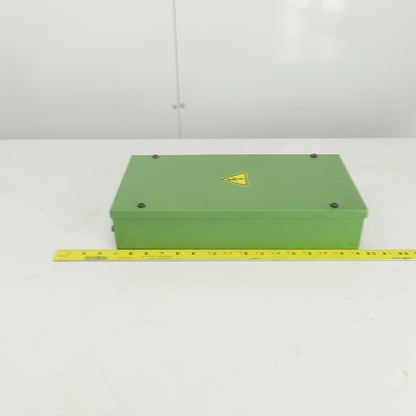 15-3/4" L x 8" W x 3" D Machine Mounted Electrical Enclosure W/Backplate