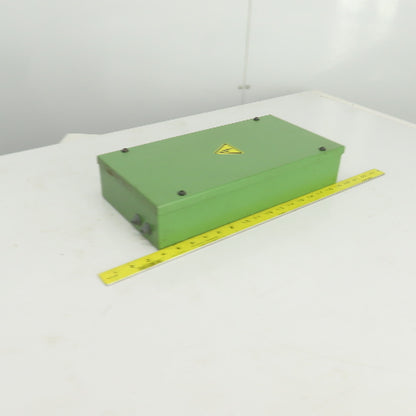 15-3/4" L x 8" W x 3" D Machine Mounted Electrical Enclosure W/Backplate