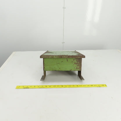 12-1/2" L x 9-3/4" W x 4" D Machine Mounted Electrical Enclosure W/Backplate